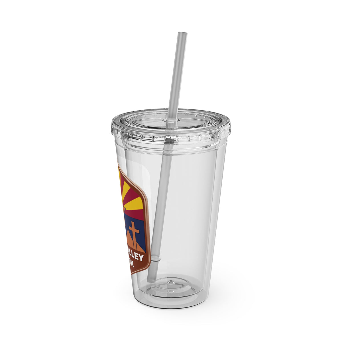 La Paz Valley RV Park 16oz Sunsplash Tumbler with Straw